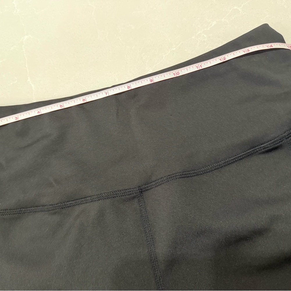Aeropostale Women's Black Bike Shorts, XL - Picture 5 of 6